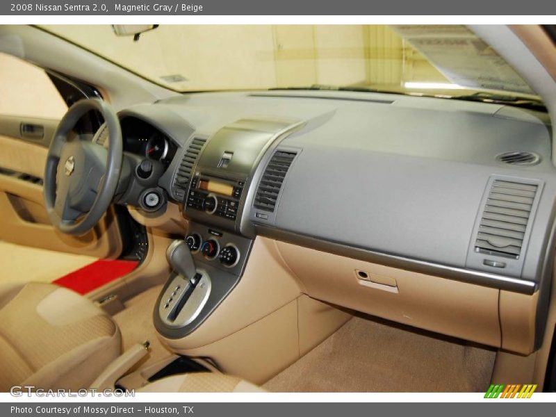 Magnetic Gray / Beige 2008 Nissan Sentra 2.0