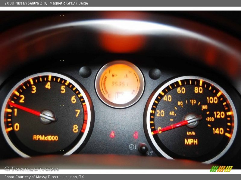 Magnetic Gray / Beige 2008 Nissan Sentra 2.0