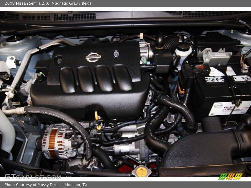 Magnetic Gray / Beige 2008 Nissan Sentra 2.0