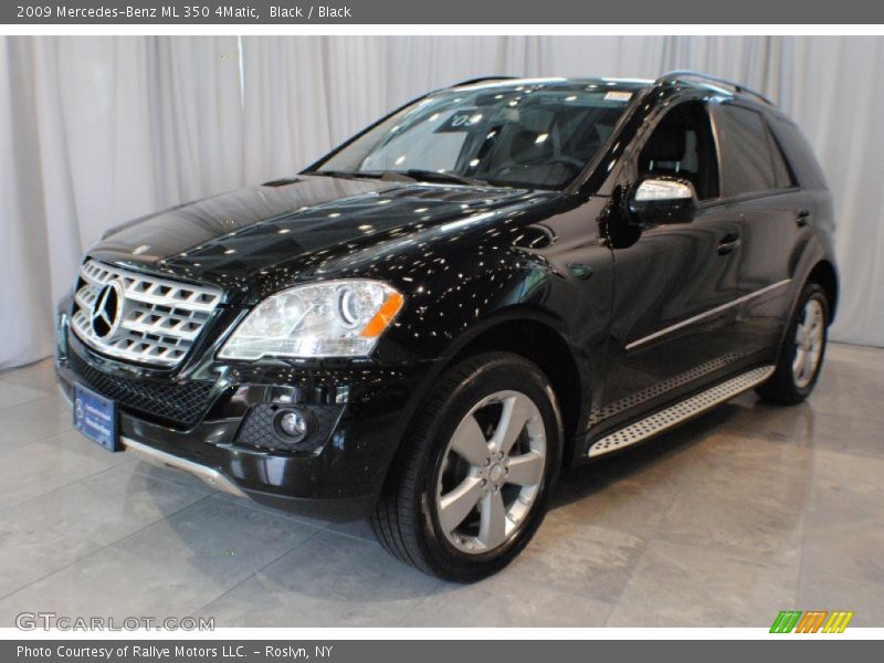 Black / Black 2009 Mercedes-Benz ML 350 4Matic