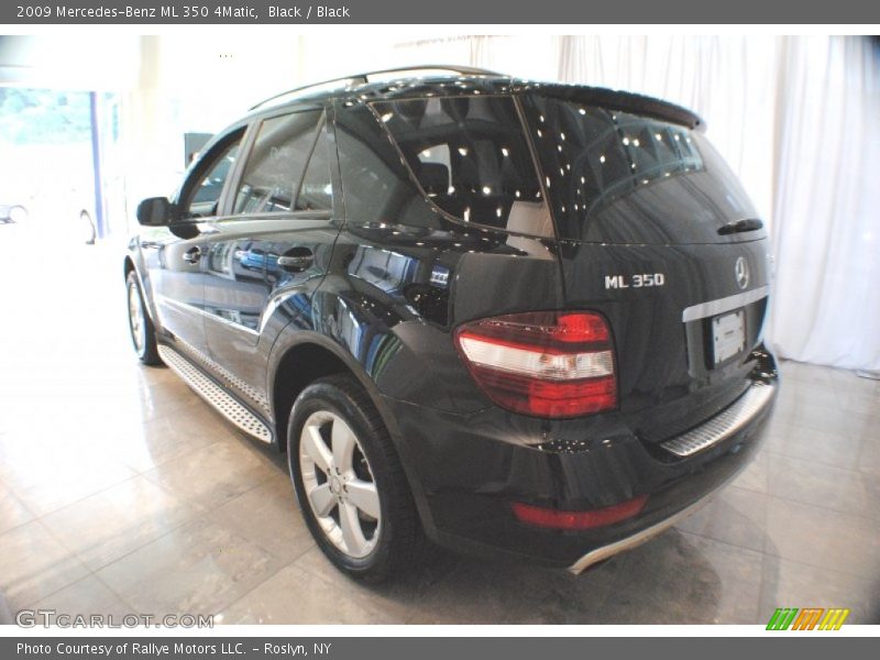 Black / Black 2009 Mercedes-Benz ML 350 4Matic