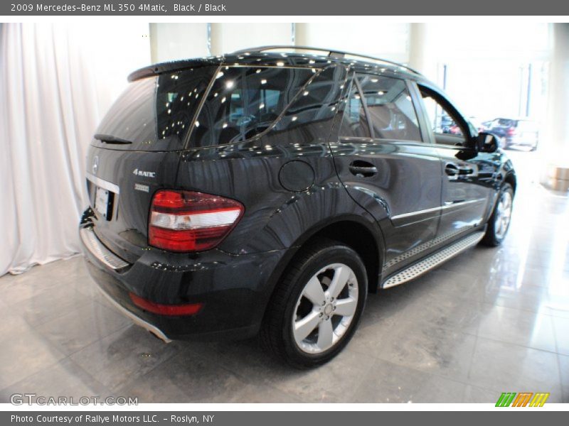 Black / Black 2009 Mercedes-Benz ML 350 4Matic