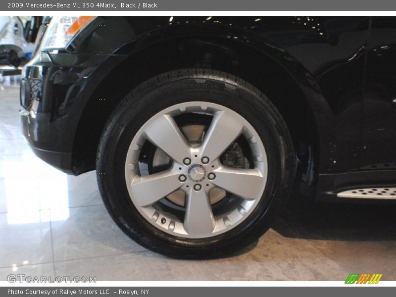 Black / Black 2009 Mercedes-Benz ML 350 4Matic