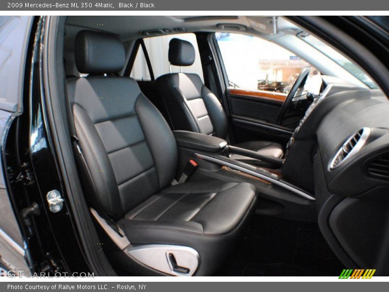 Black / Black 2009 Mercedes-Benz ML 350 4Matic
