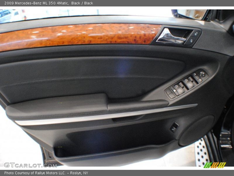 Black / Black 2009 Mercedes-Benz ML 350 4Matic