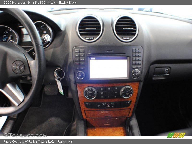 Black / Black 2009 Mercedes-Benz ML 350 4Matic