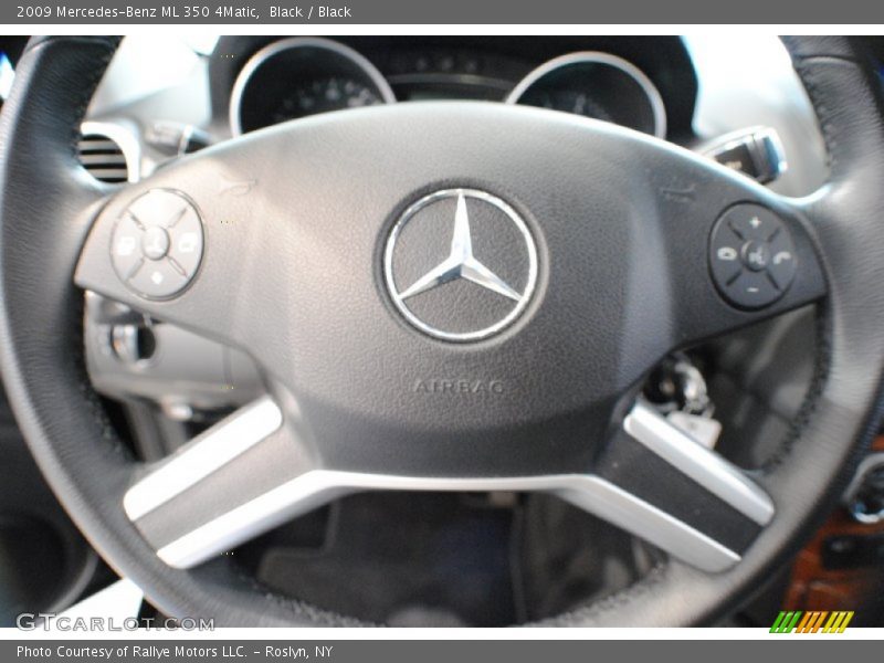 Black / Black 2009 Mercedes-Benz ML 350 4Matic