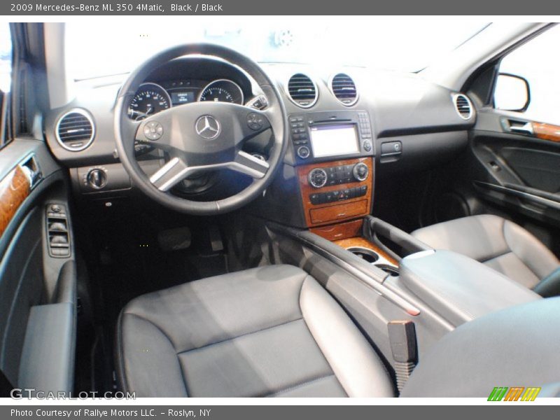 Black / Black 2009 Mercedes-Benz ML 350 4Matic