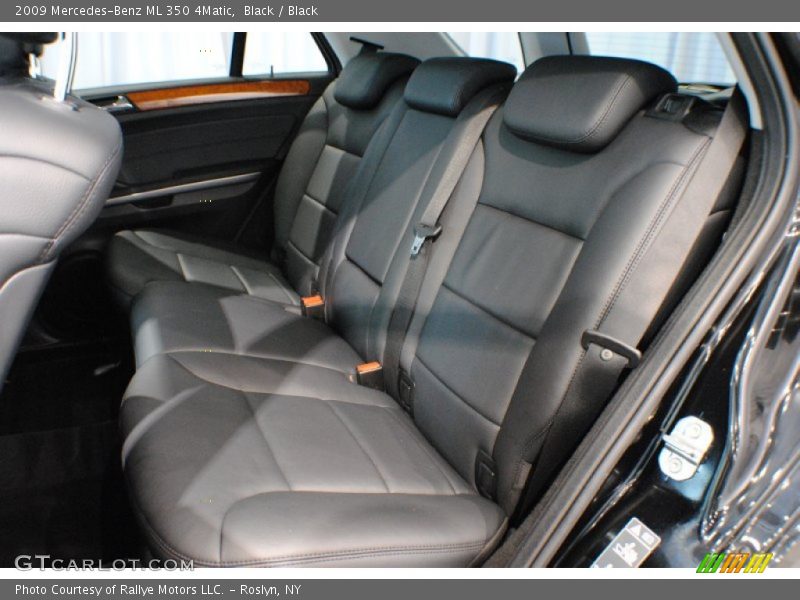 Black / Black 2009 Mercedes-Benz ML 350 4Matic