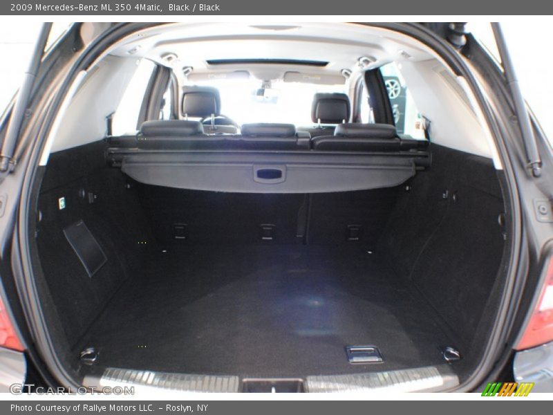 Black / Black 2009 Mercedes-Benz ML 350 4Matic
