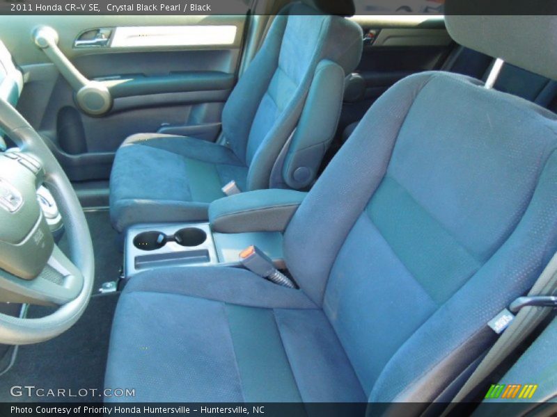 Crystal Black Pearl / Black 2011 Honda CR-V SE