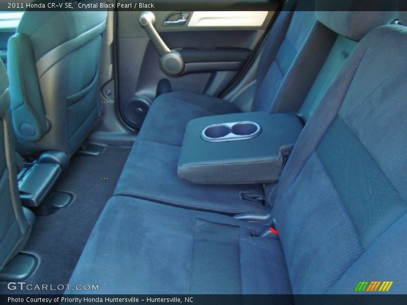 Crystal Black Pearl / Black 2011 Honda CR-V SE
