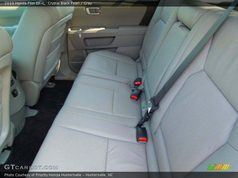 Crystal Black Pearl / Gray 2010 Honda Pilot EX-L