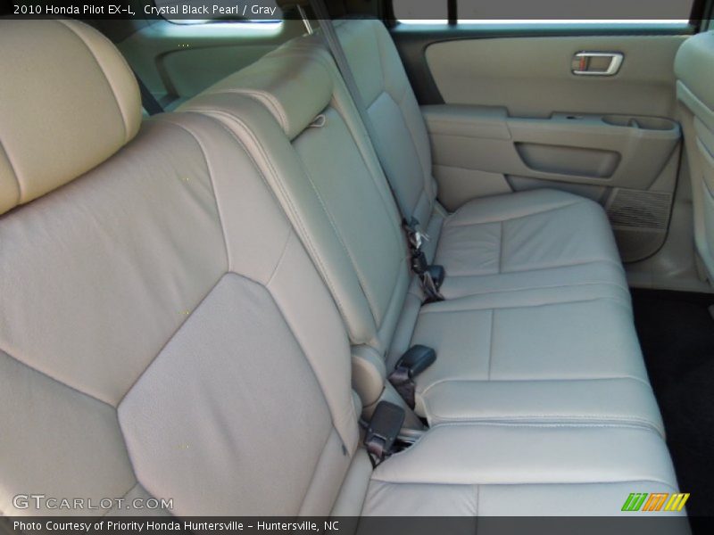 Crystal Black Pearl / Gray 2010 Honda Pilot EX-L