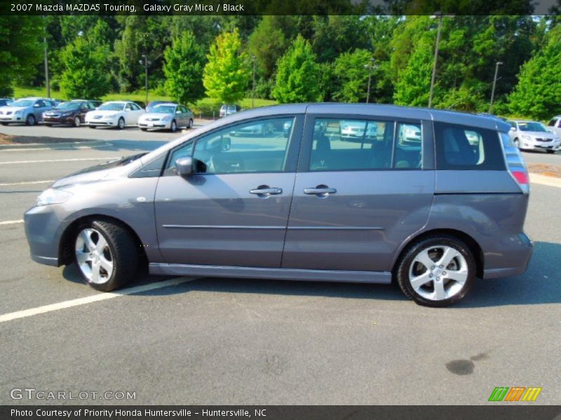 Galaxy Gray Mica / Black 2007 Mazda MAZDA5 Touring