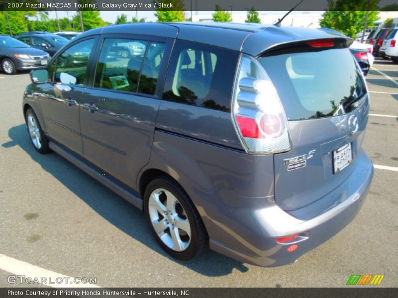 Galaxy Gray Mica / Black 2007 Mazda MAZDA5 Touring