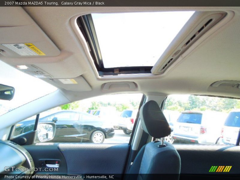 Galaxy Gray Mica / Black 2007 Mazda MAZDA5 Touring