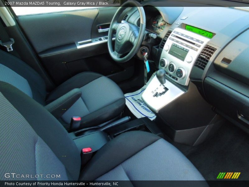 Galaxy Gray Mica / Black 2007 Mazda MAZDA5 Touring