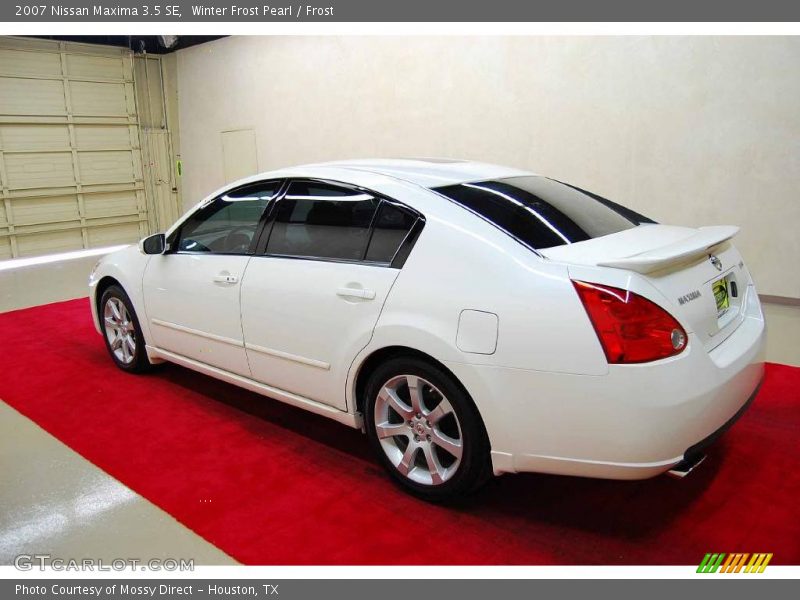 Winter Frost Pearl / Frost 2007 Nissan Maxima 3.5 SE