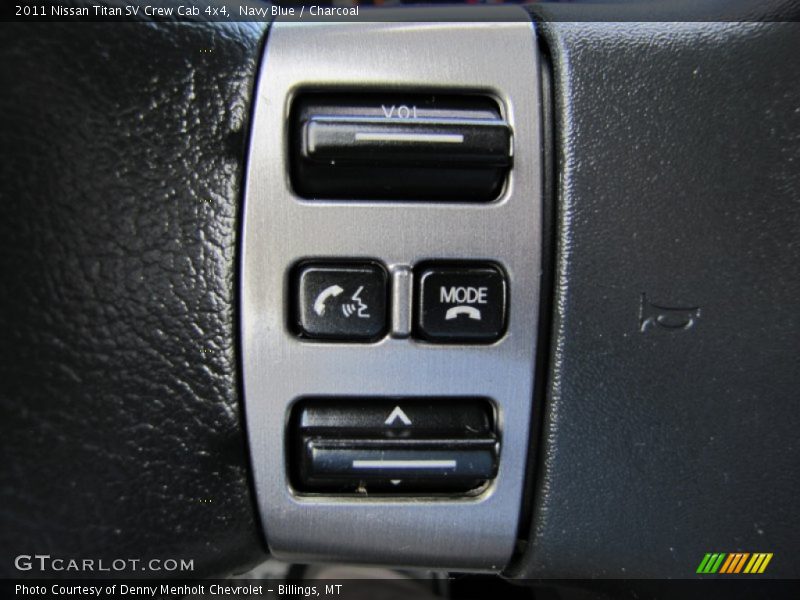 Navy Blue / Charcoal 2011 Nissan Titan SV Crew Cab 4x4