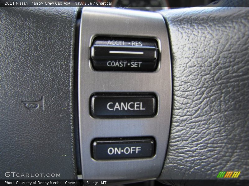 Navy Blue / Charcoal 2011 Nissan Titan SV Crew Cab 4x4