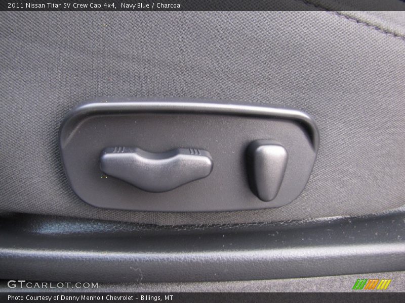 Navy Blue / Charcoal 2011 Nissan Titan SV Crew Cab 4x4