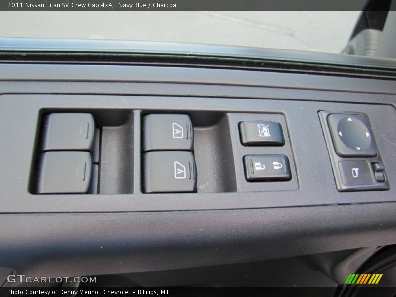 Navy Blue / Charcoal 2011 Nissan Titan SV Crew Cab 4x4