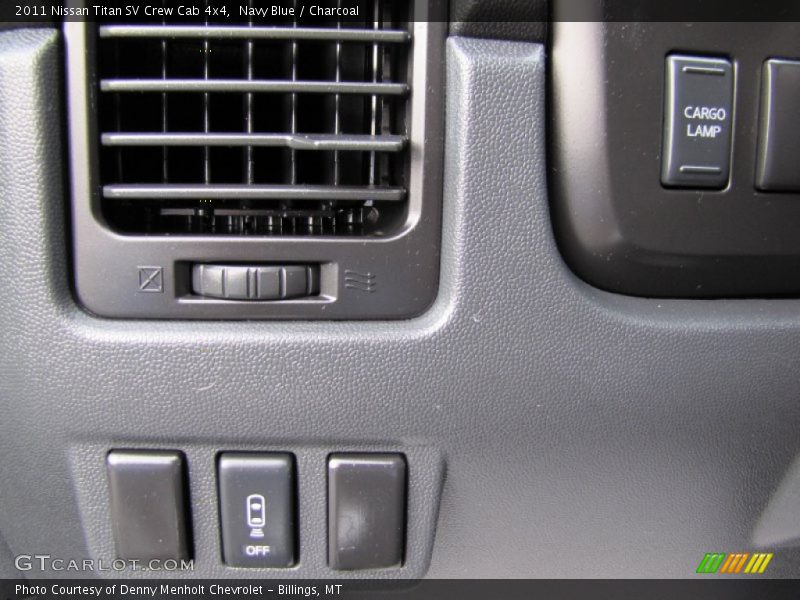 Navy Blue / Charcoal 2011 Nissan Titan SV Crew Cab 4x4