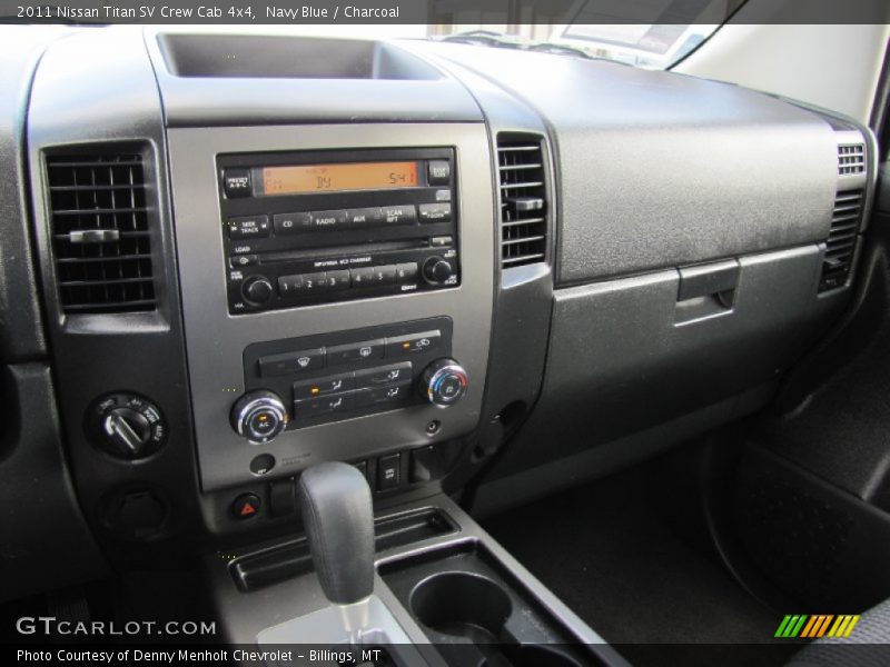 Navy Blue / Charcoal 2011 Nissan Titan SV Crew Cab 4x4