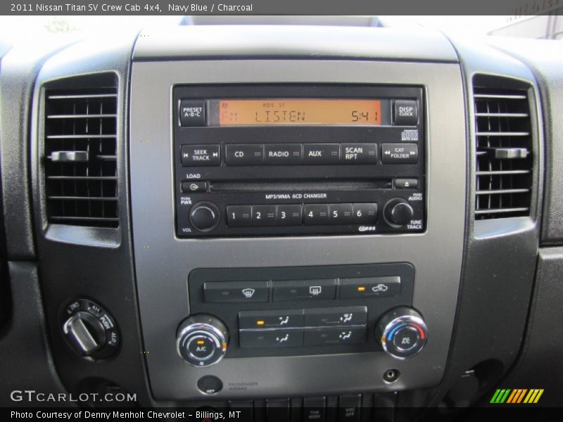 Navy Blue / Charcoal 2011 Nissan Titan SV Crew Cab 4x4