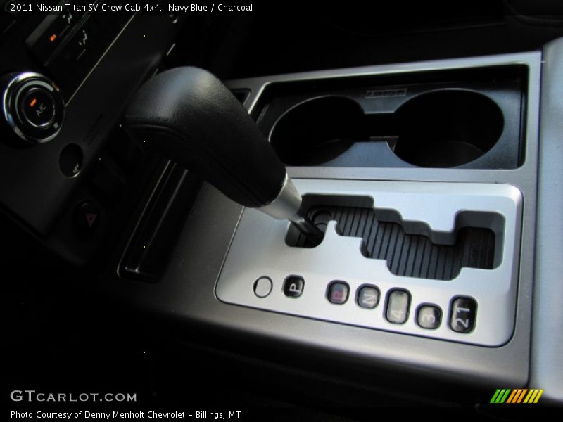 Navy Blue / Charcoal 2011 Nissan Titan SV Crew Cab 4x4