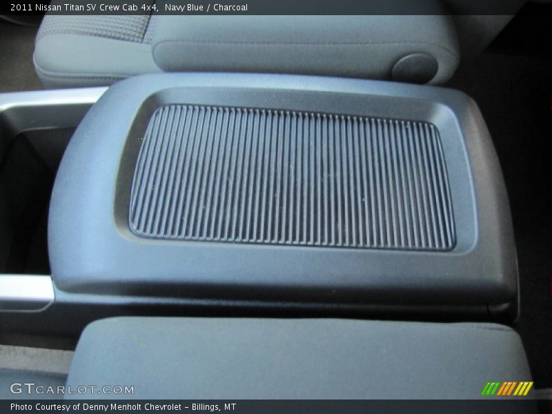 Navy Blue / Charcoal 2011 Nissan Titan SV Crew Cab 4x4