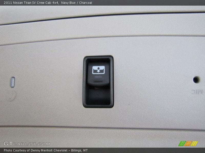 Navy Blue / Charcoal 2011 Nissan Titan SV Crew Cab 4x4