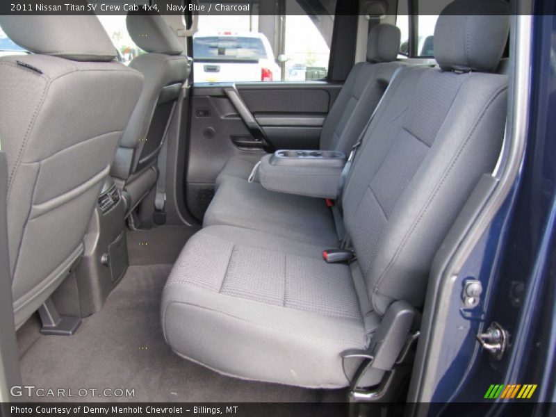 Navy Blue / Charcoal 2011 Nissan Titan SV Crew Cab 4x4