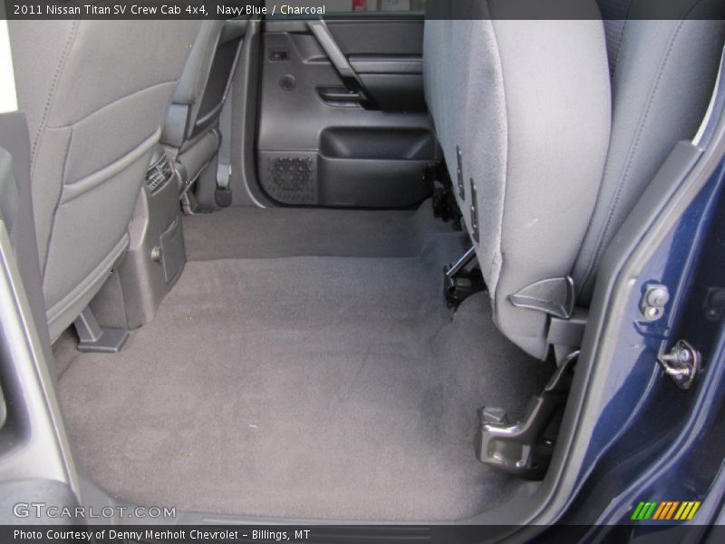 Navy Blue / Charcoal 2011 Nissan Titan SV Crew Cab 4x4