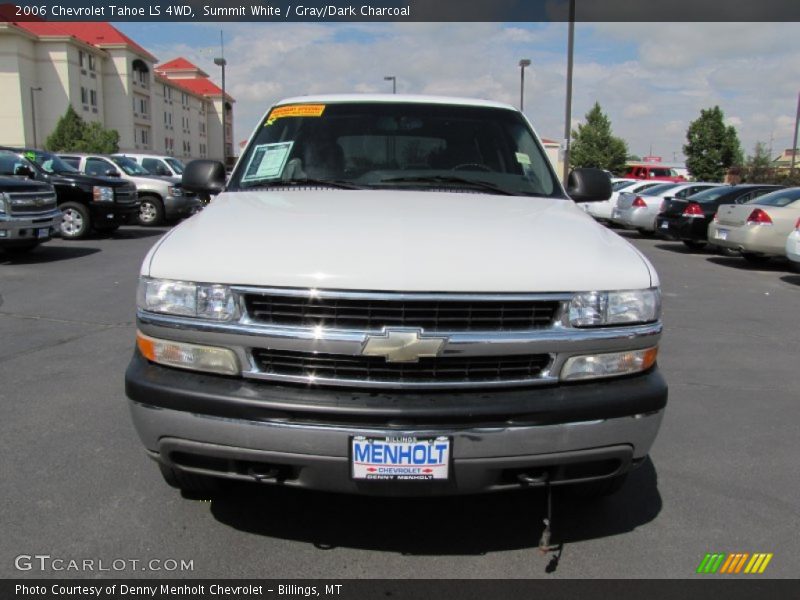 Summit White / Gray/Dark Charcoal 2006 Chevrolet Tahoe LS 4WD