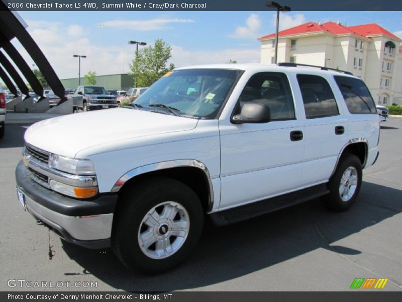 Summit White / Gray/Dark Charcoal 2006 Chevrolet Tahoe LS 4WD