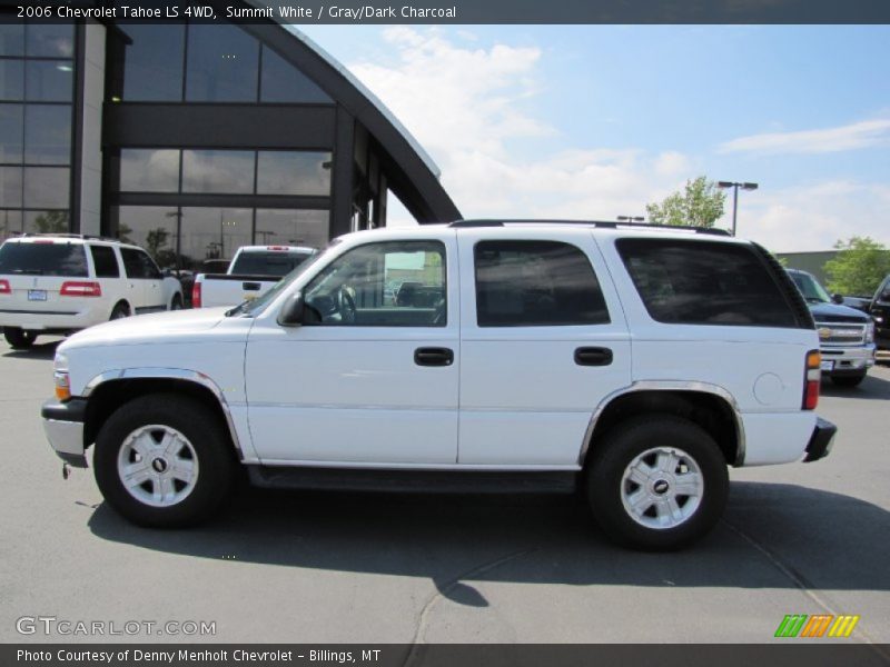 Summit White / Gray/Dark Charcoal 2006 Chevrolet Tahoe LS 4WD