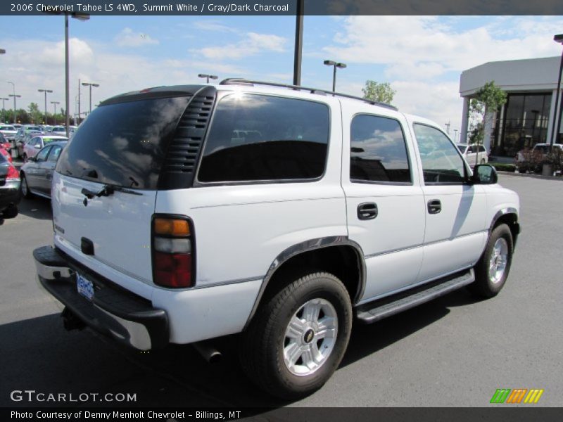 Summit White / Gray/Dark Charcoal 2006 Chevrolet Tahoe LS 4WD