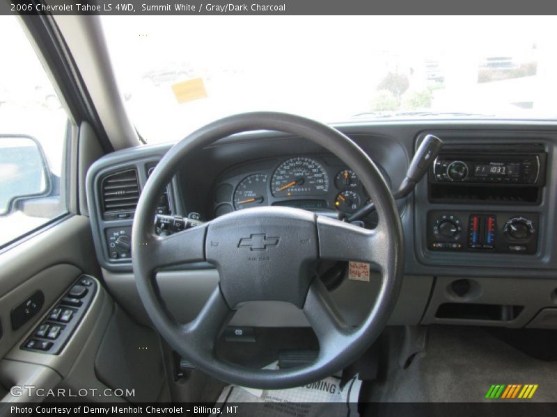 Summit White / Gray/Dark Charcoal 2006 Chevrolet Tahoe LS 4WD