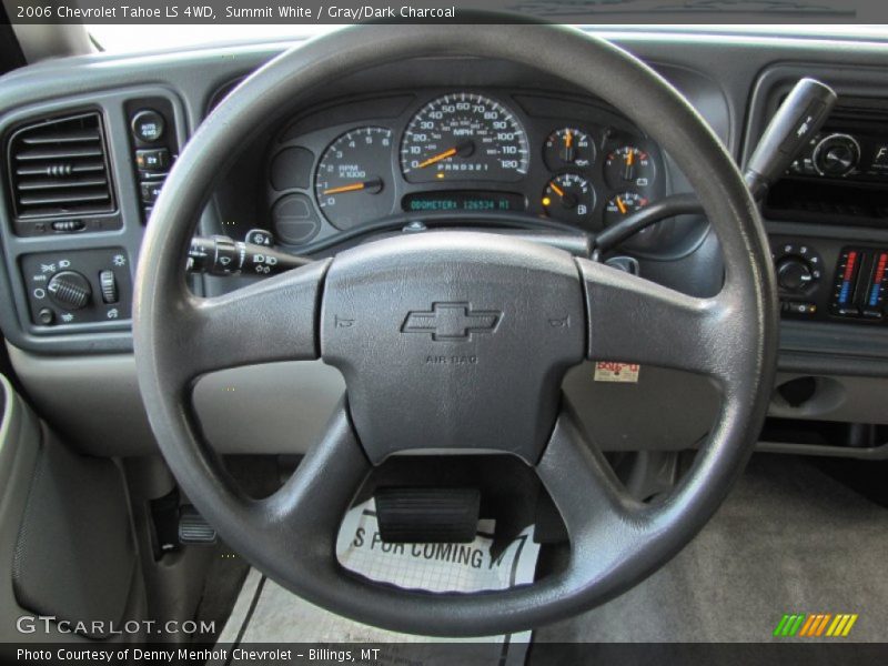 Summit White / Gray/Dark Charcoal 2006 Chevrolet Tahoe LS 4WD