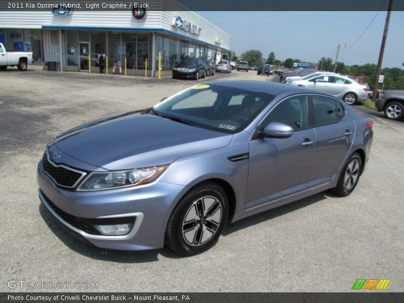 Light Graphite / Black 2011 Kia Optima Hybrid