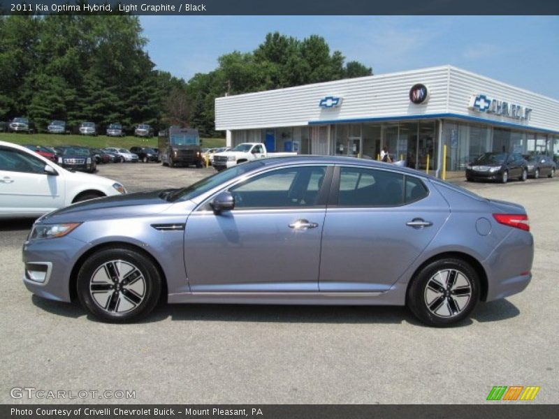 Light Graphite / Black 2011 Kia Optima Hybrid