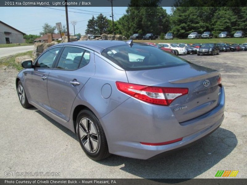 Light Graphite / Black 2011 Kia Optima Hybrid