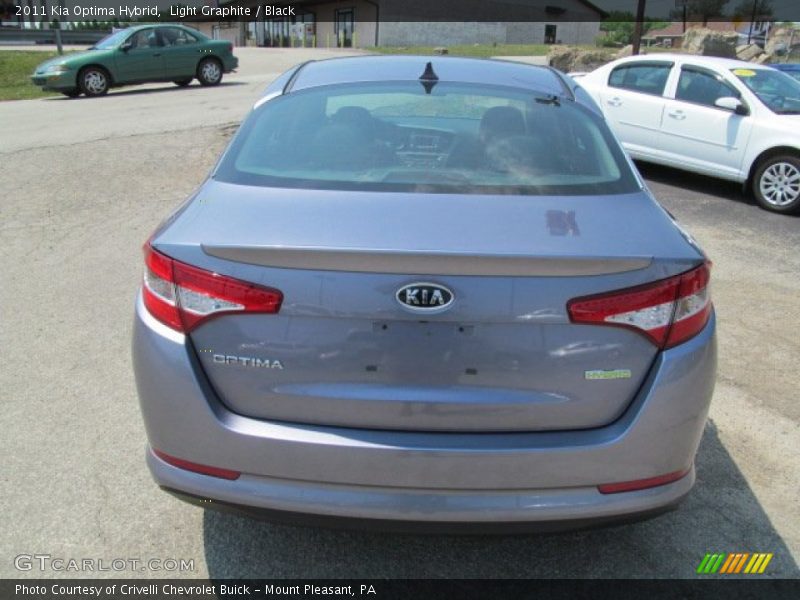 Light Graphite / Black 2011 Kia Optima Hybrid