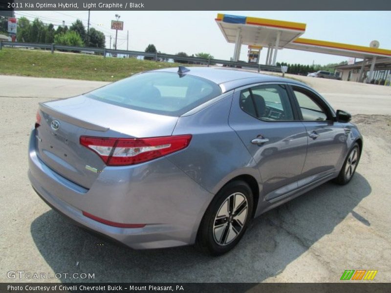 Light Graphite / Black 2011 Kia Optima Hybrid
