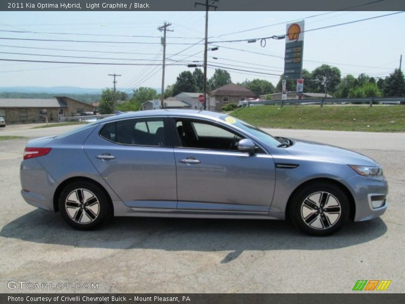 Light Graphite / Black 2011 Kia Optima Hybrid