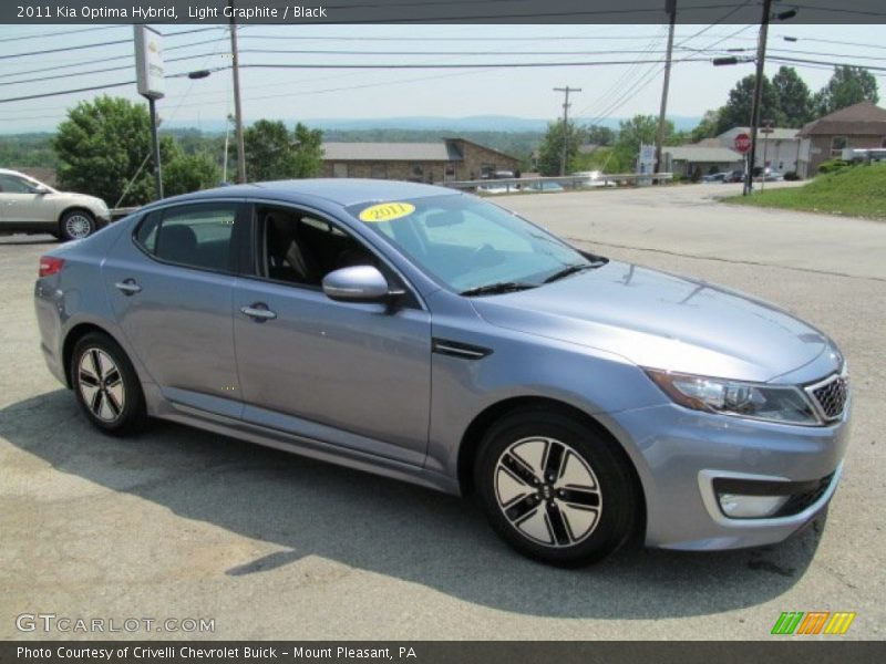 Light Graphite / Black 2011 Kia Optima Hybrid