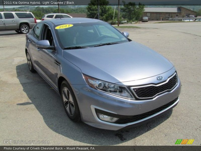 Light Graphite / Black 2011 Kia Optima Hybrid