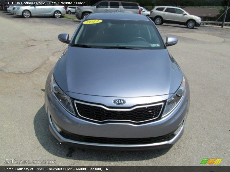 Light Graphite / Black 2011 Kia Optima Hybrid